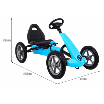 Gokart STAR Niebieski